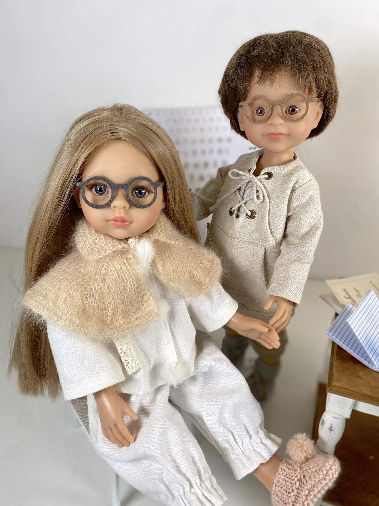 Lunettes de poupées